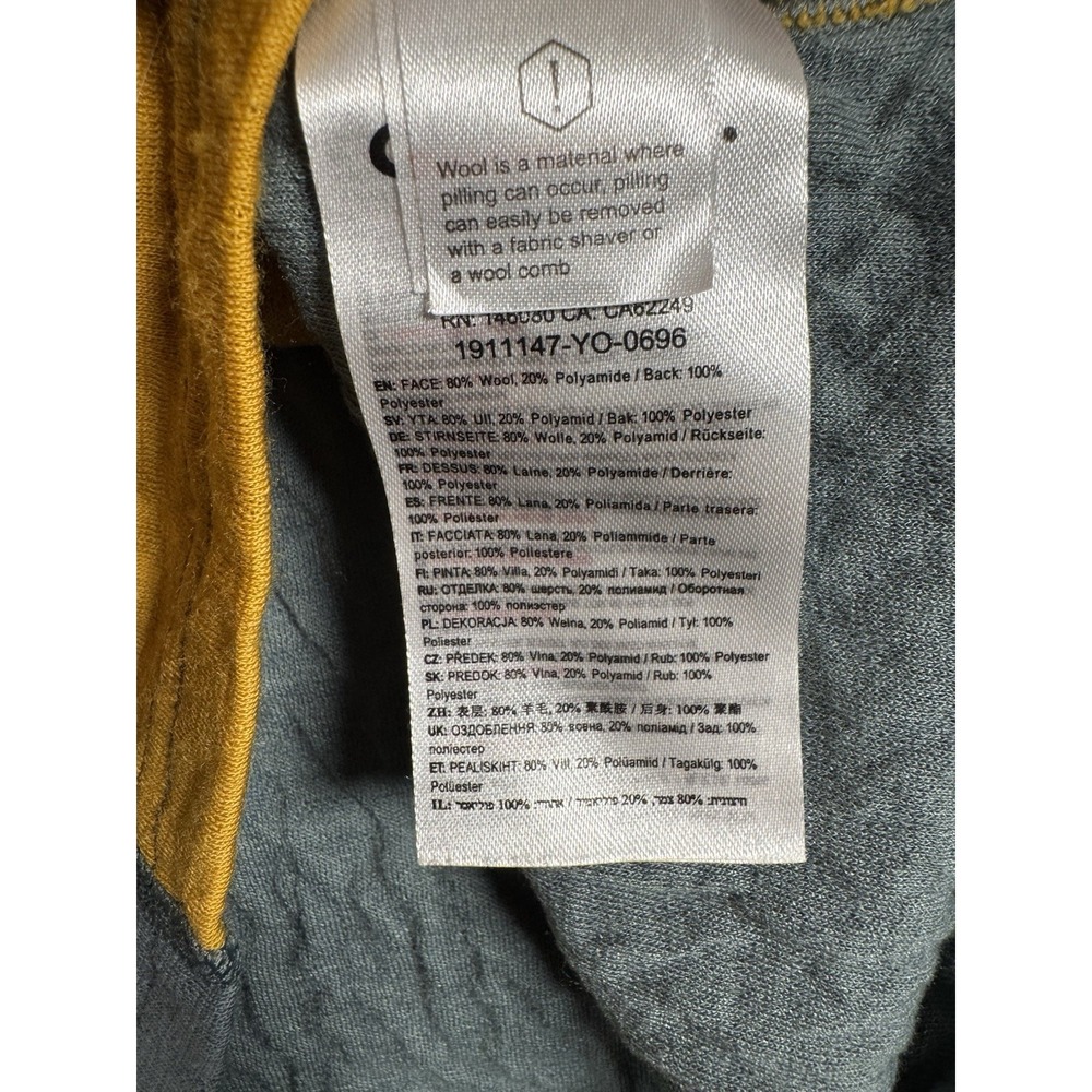 Craft Sportswear Sm. Warm Nordic Wool Comfort 1/4 zip long sleeve Pullover Thumb - Picture 7 of 12